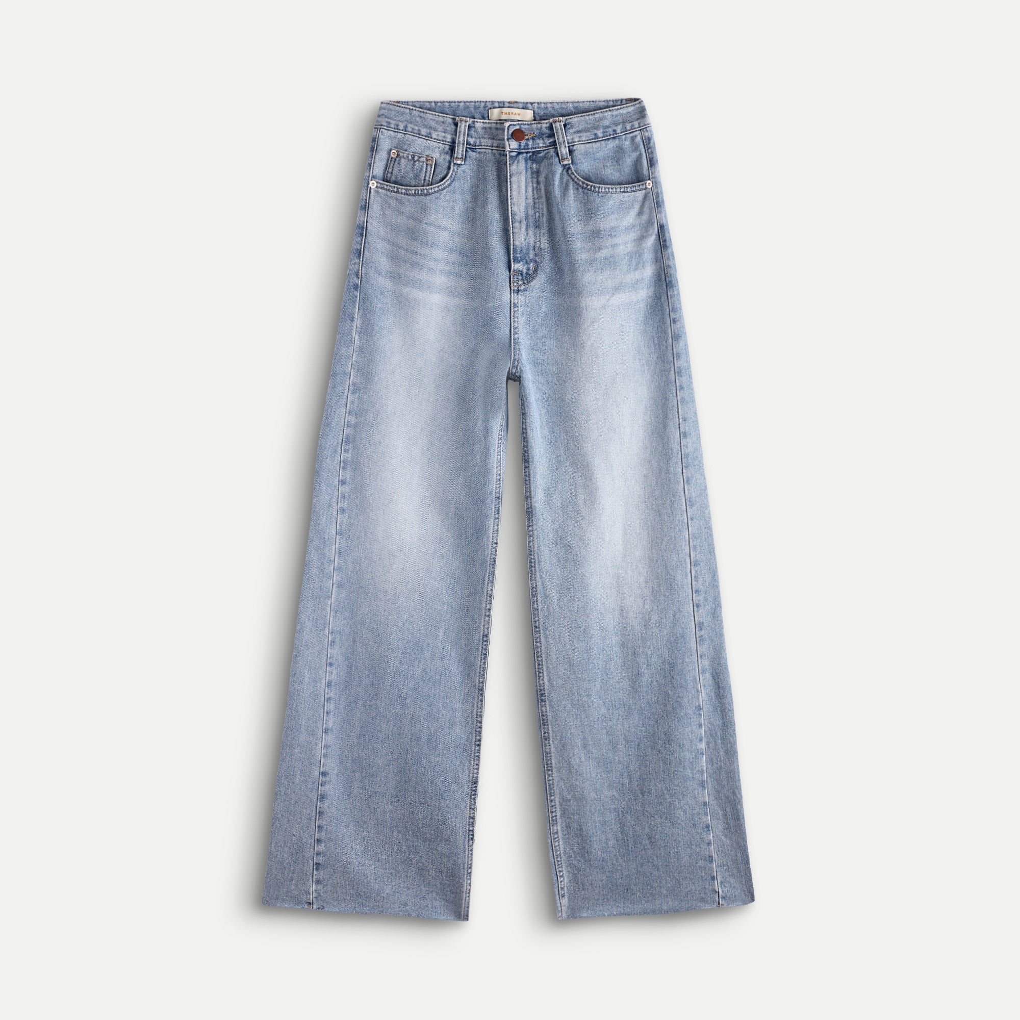 Raw Hemline Denim Jeans