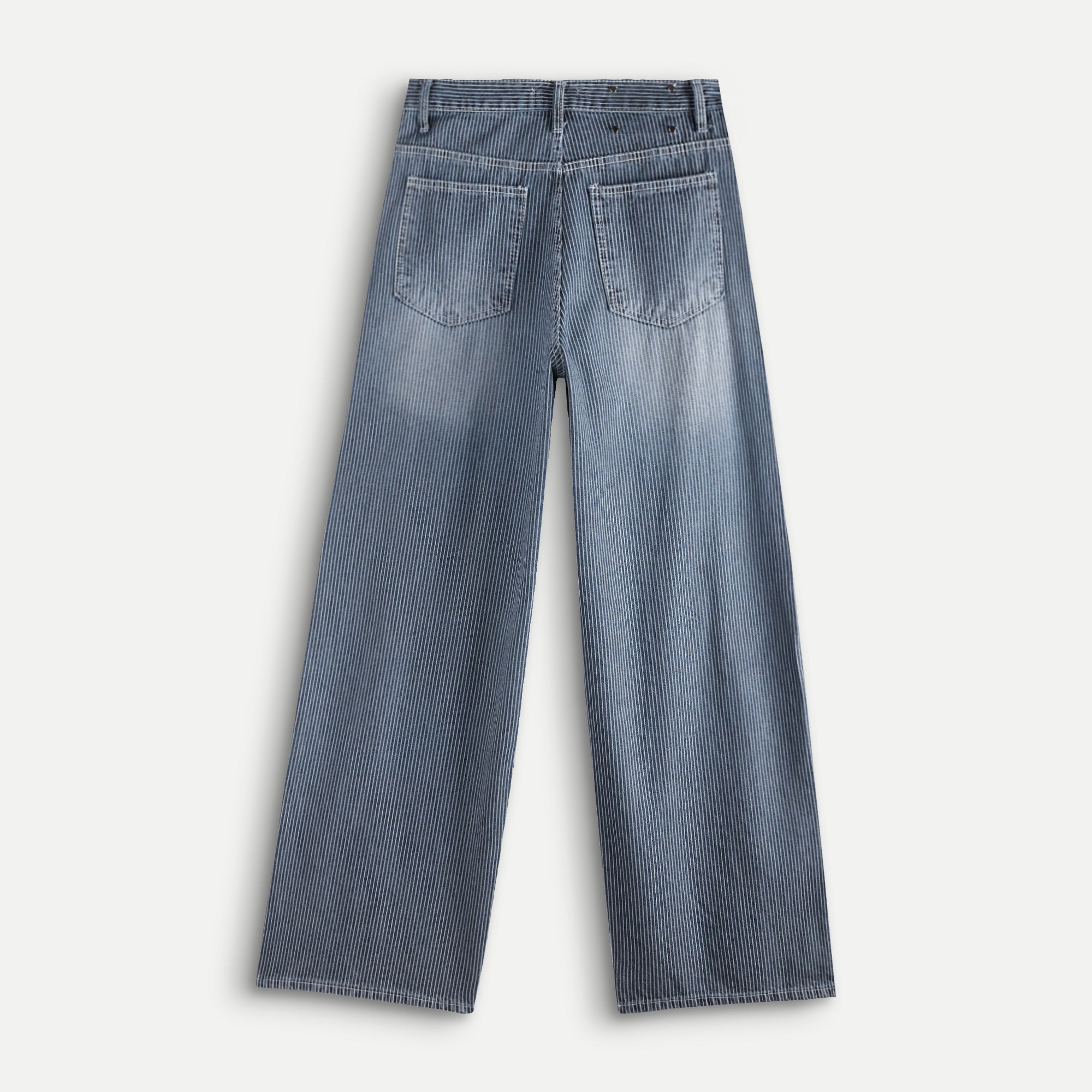 Striped Everdenim Wide Jeans