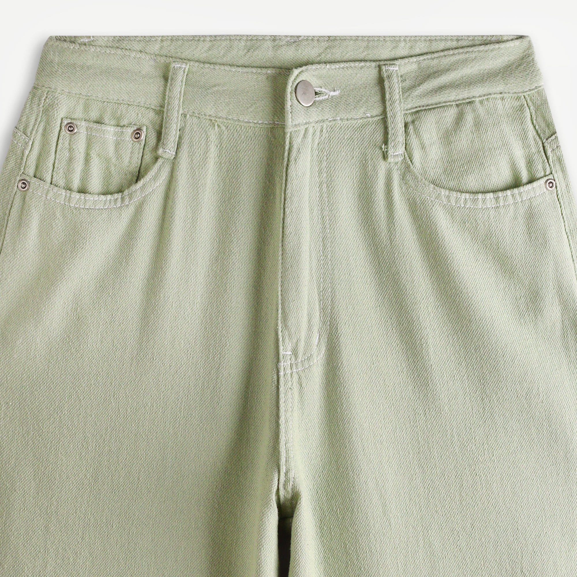 Daybreak Wide Denim Olive