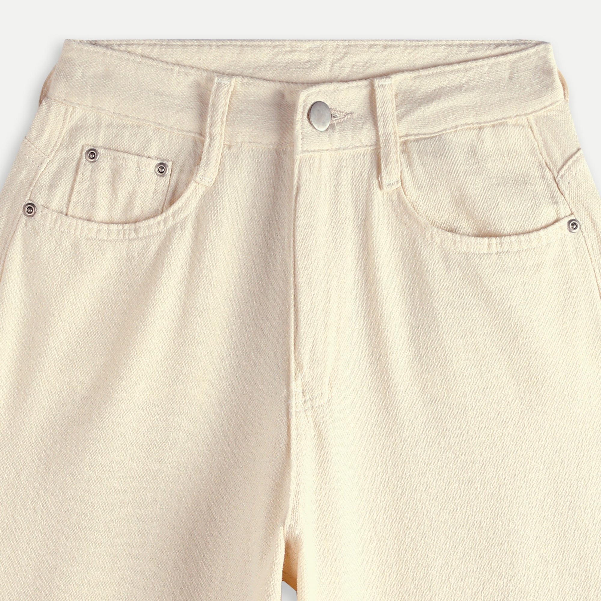 Daybreak Wide Denim Cream