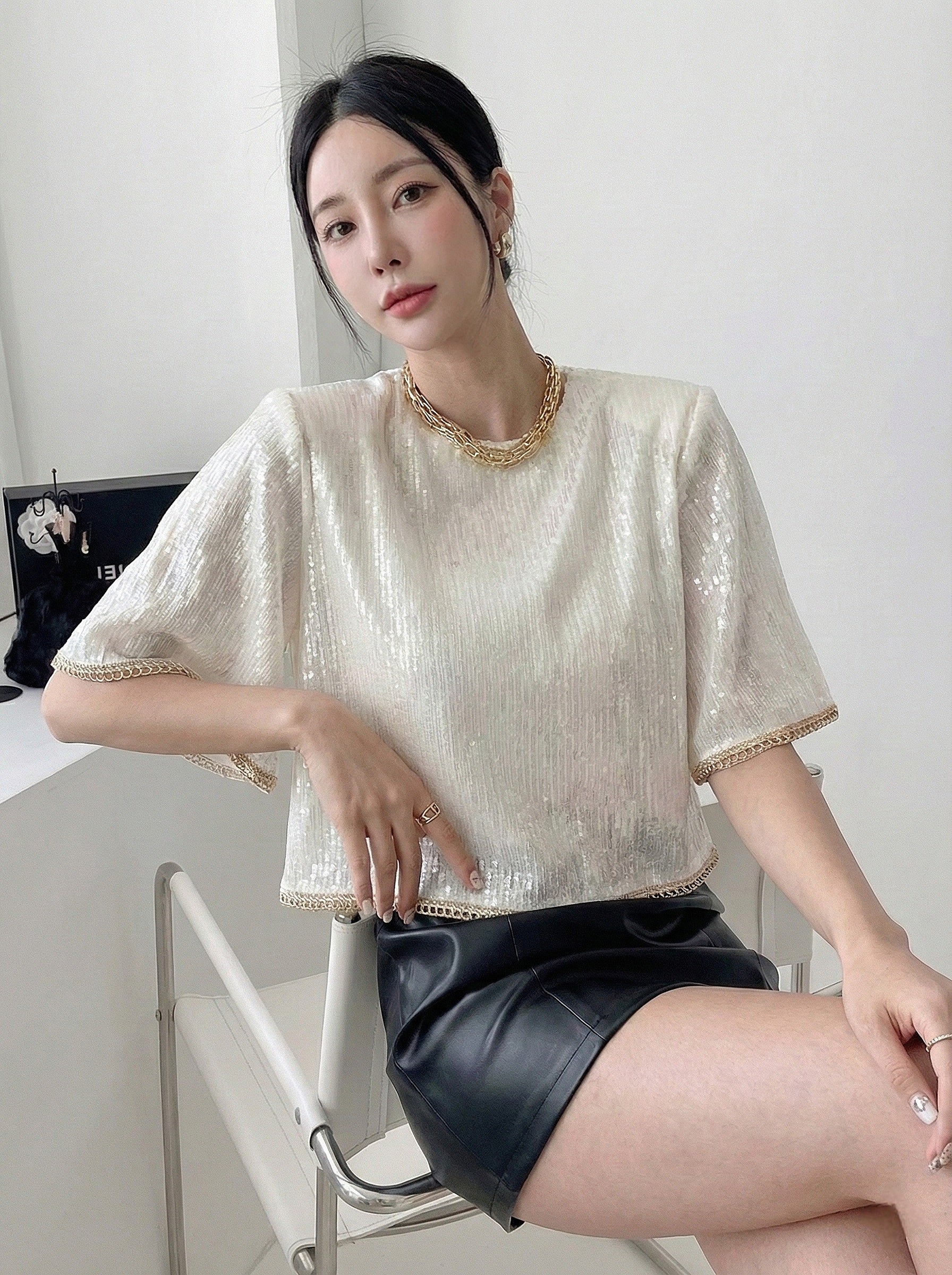 Jewel Bedazzle Top
