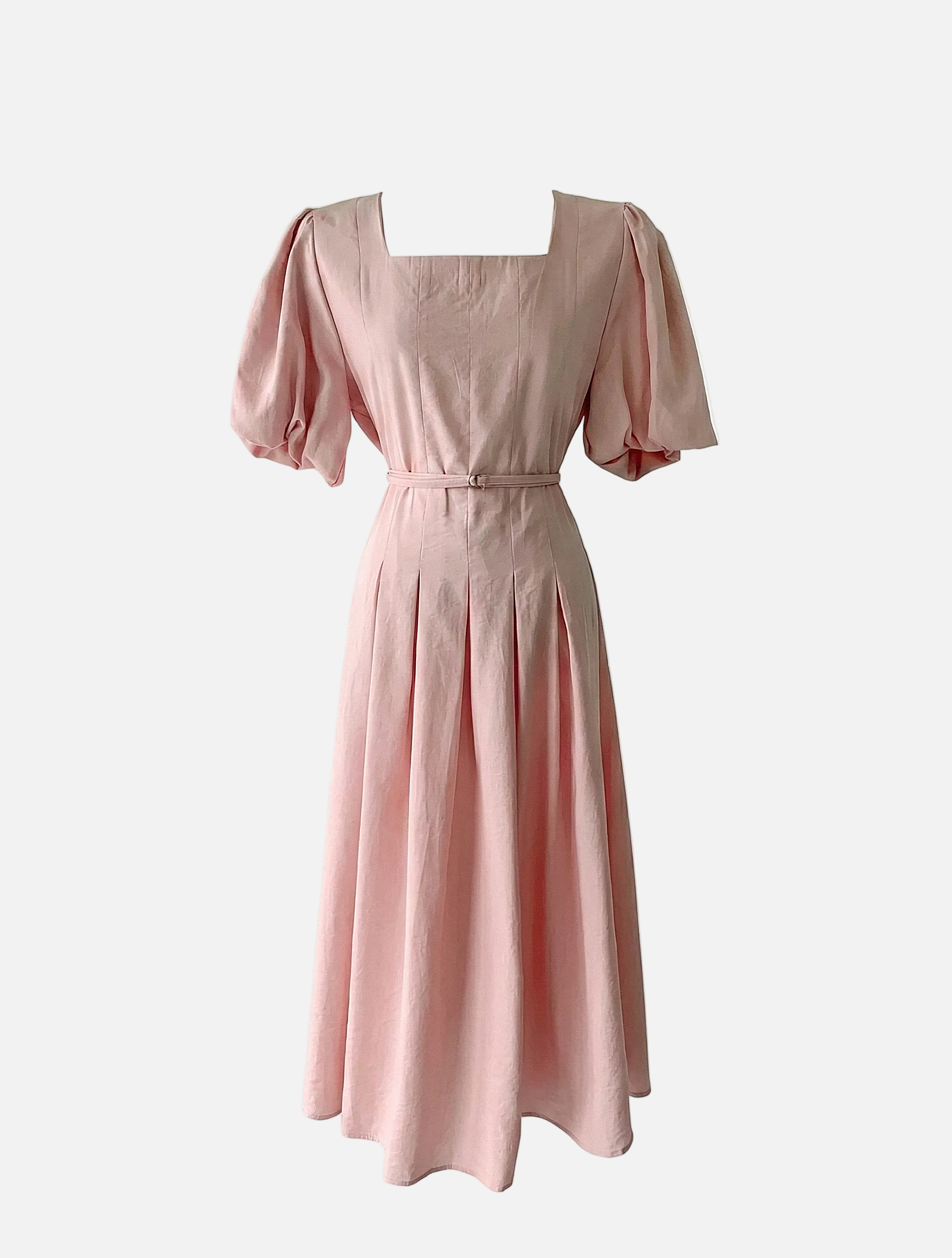 Charlotte Square Neck Dress