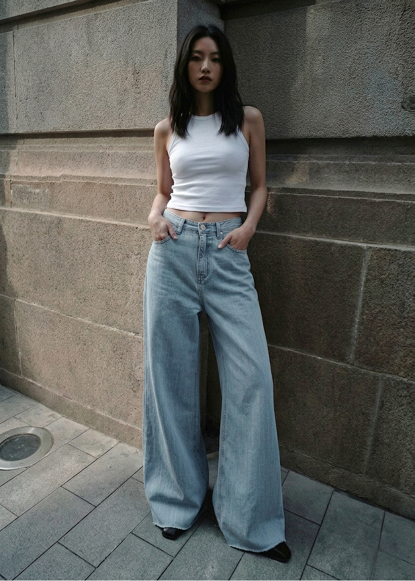 Ocean Mist Jeans