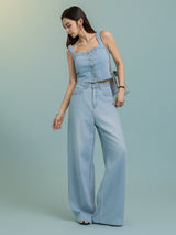 Urban Denim Duo Set