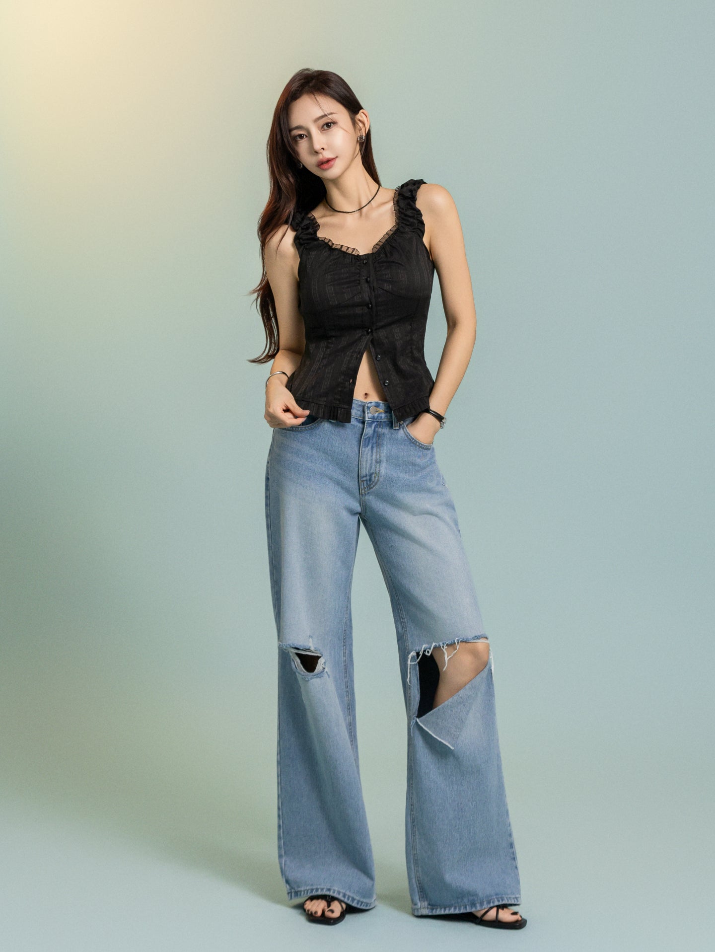 Wrinkled Sweetney Blouse