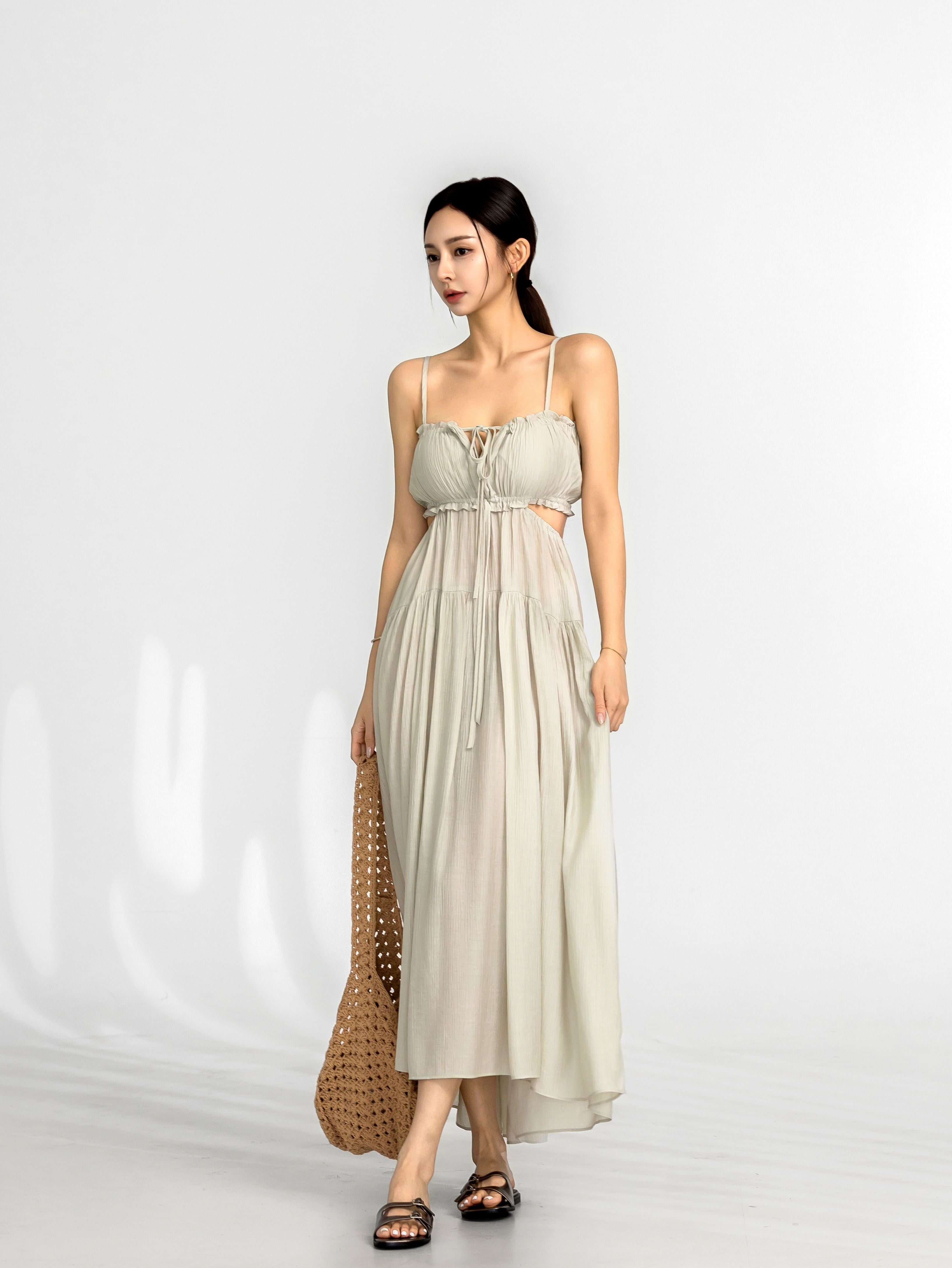 Tropical Edge Cut Dress