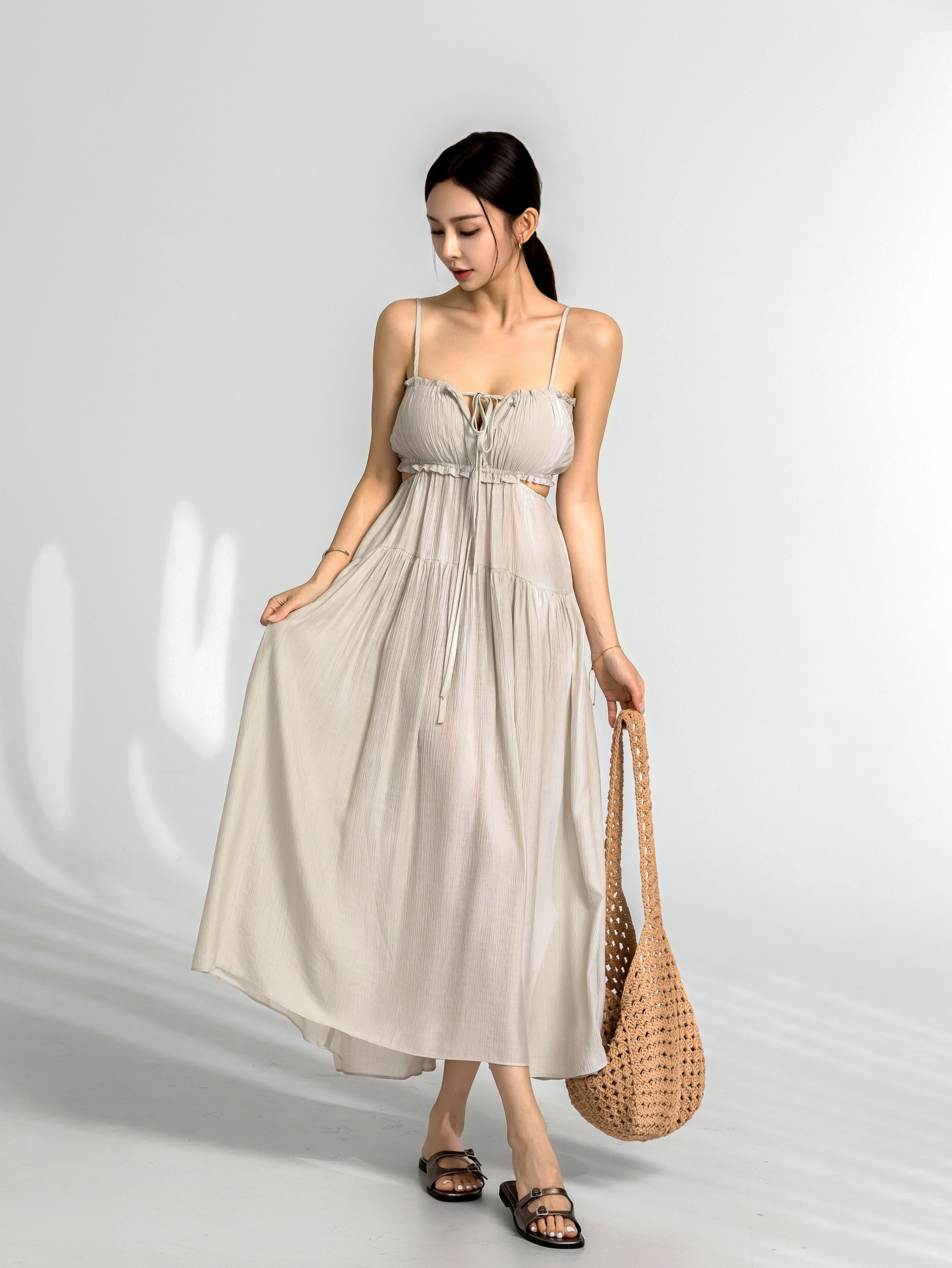 Tropical Edge Cut Dress