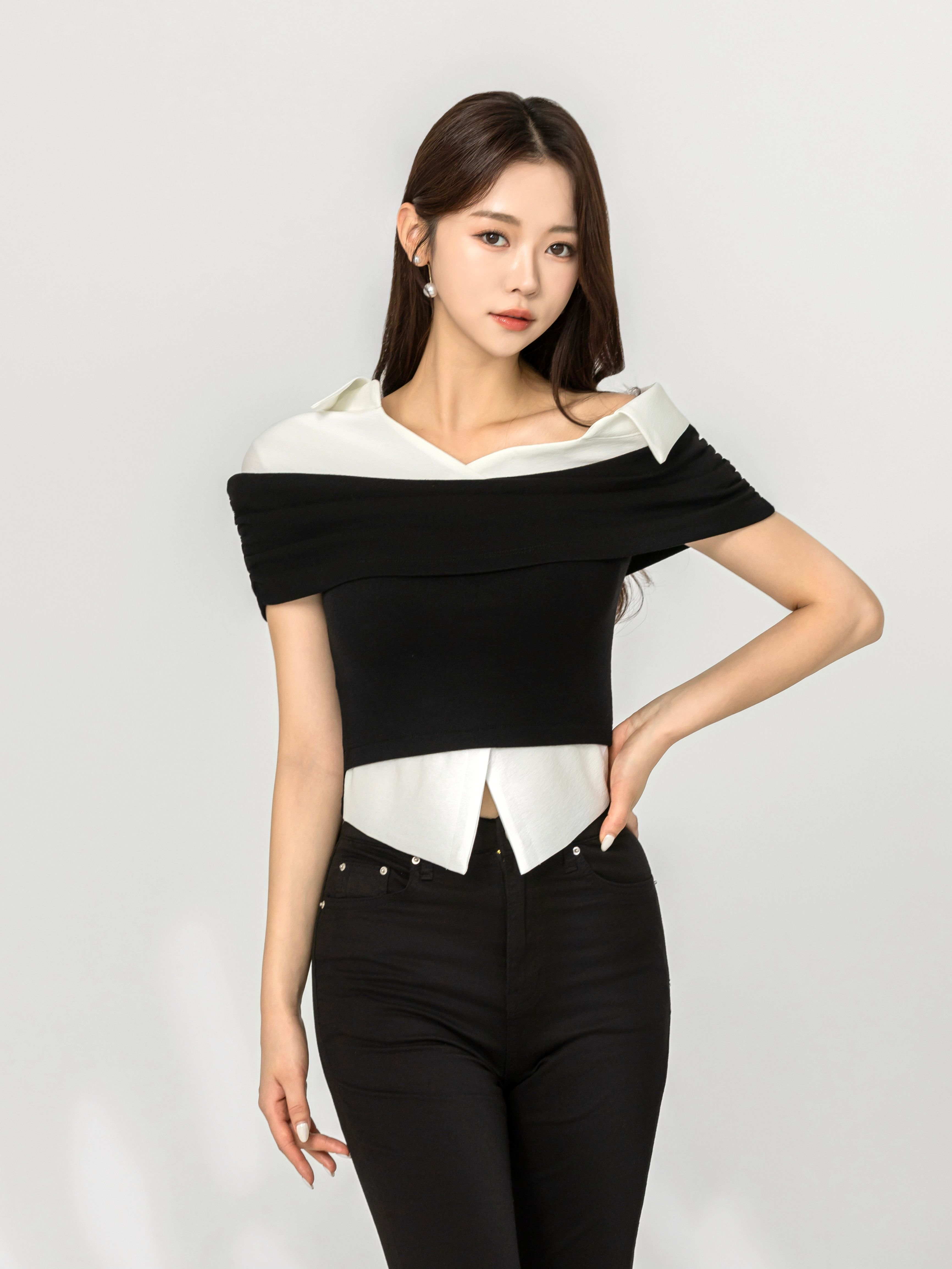 Dual Off Shoulder Shirt