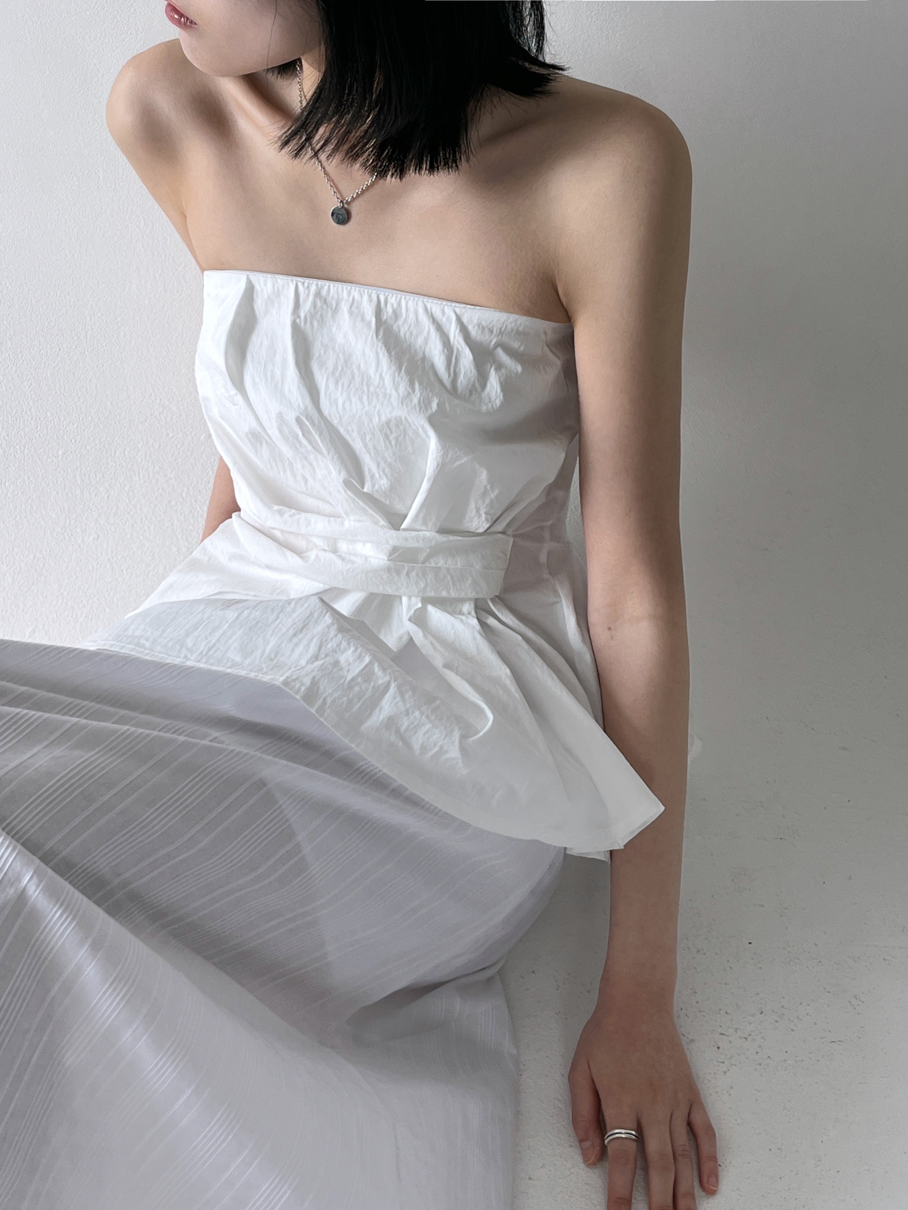 Peplum Sleeveless Top