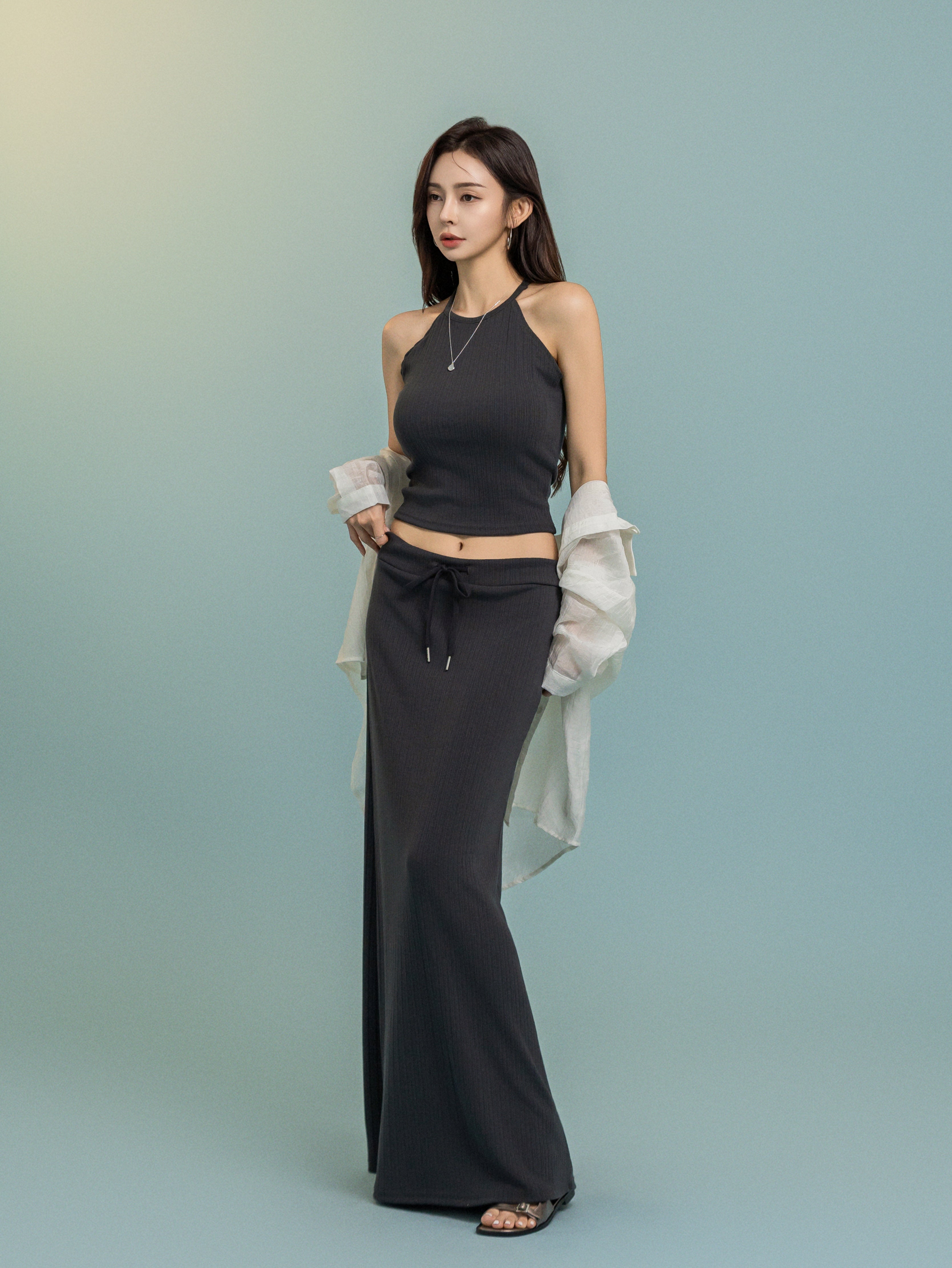 Anna Long Skirt Set