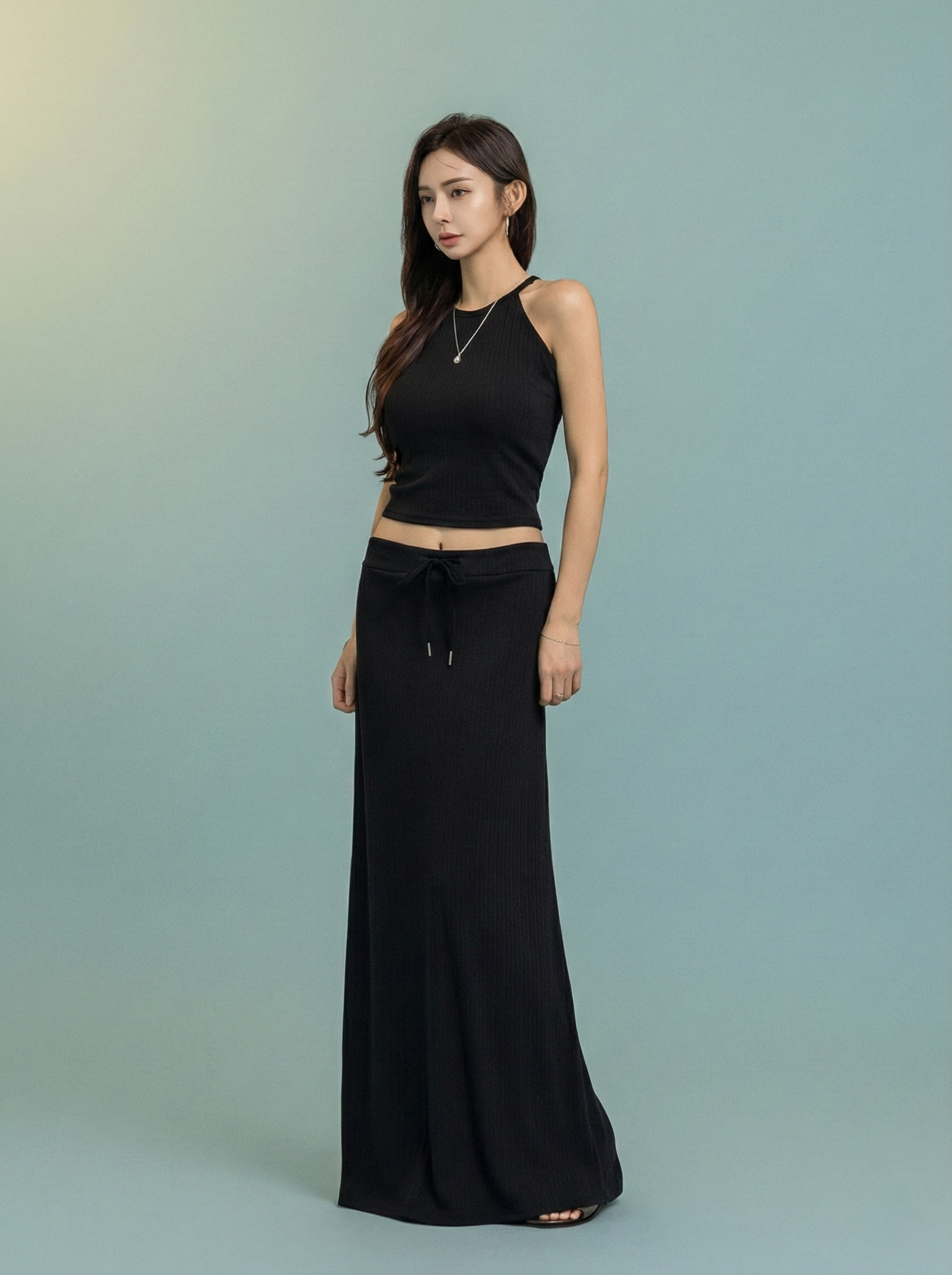 Anna Long Skirt Set